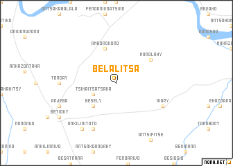 map of Belalitsa