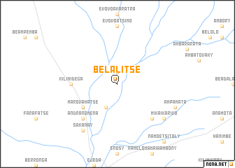 map of Belalitse