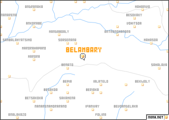 map of Belambary