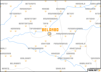 map of Belambo