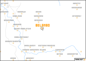 map of Belambo