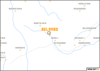 map of Belambo