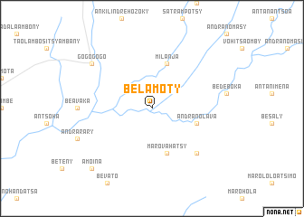 map of Belamoty