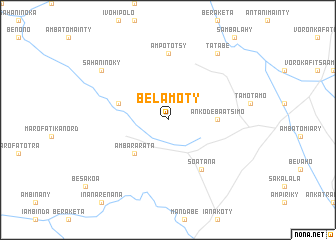 map of Belamoty