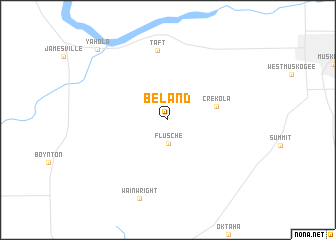 map of Beland