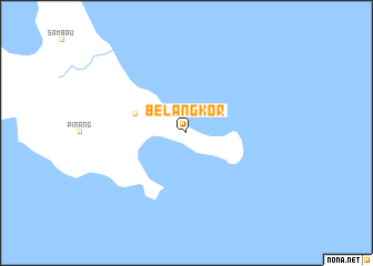 map of Belangkor