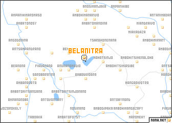 map of Belanitra