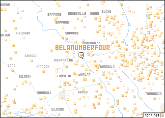 map of Bela Number Four