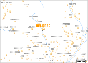 map of Belanzai