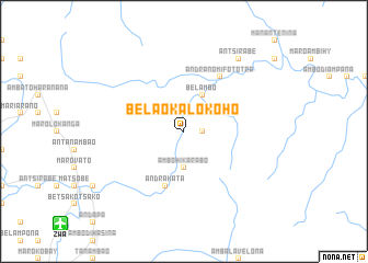 map of Belaoka Lokoho