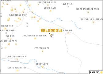 map of Belaraoui