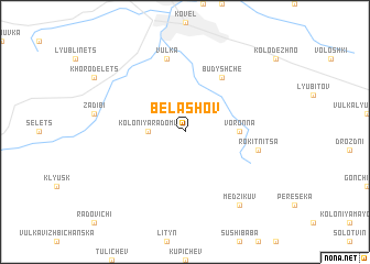 map of Belashov