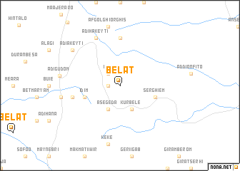 map of Belat