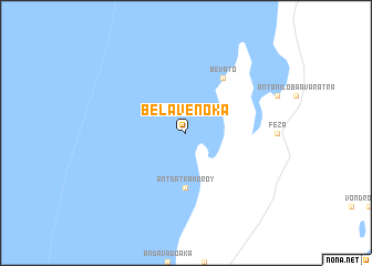 map of Belavenoka