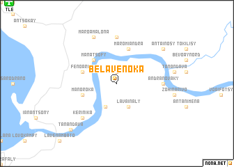 map of Belavenoka