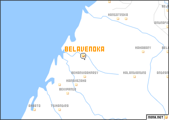 map of Belavenoka