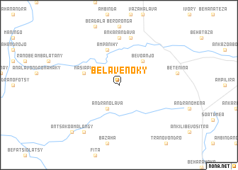 map of Belavenoky