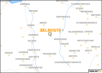 map of Bela Vista