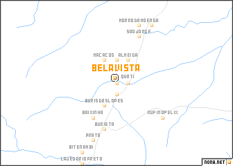 map of Bela Vista