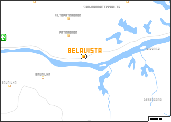 map of Bela Vista