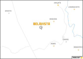 map of Bela Vista