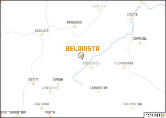 map of Bela Vista