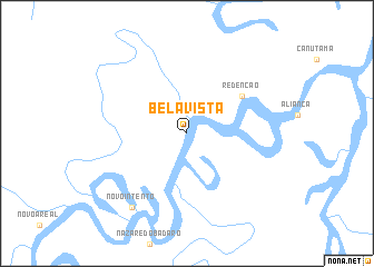 map of Bela Vista