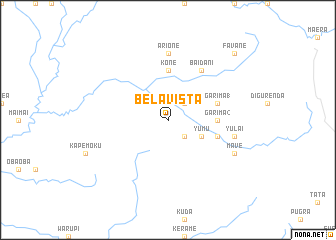 map of Belavista