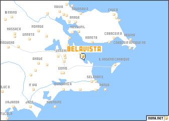 map of Bela Vista