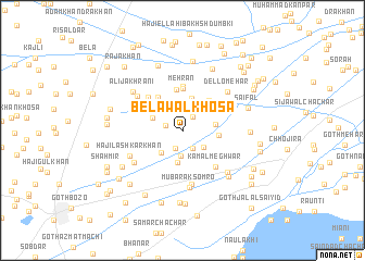 map of Belāwal Khosa