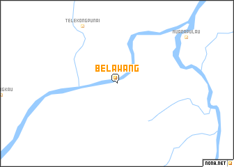 map of Belawang