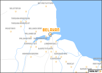map of Belawan