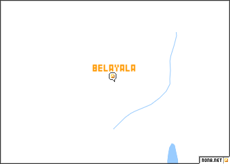 map of Béla Yala