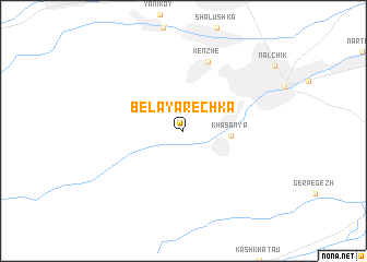 map of Belaya Rechka