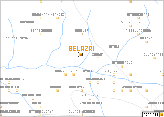 map of Bel Azri