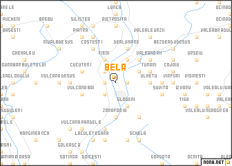 map of Bela