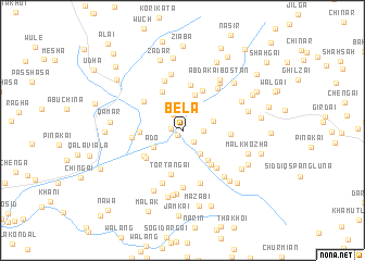 map of Bela