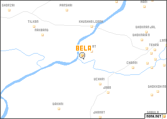 map of Bela