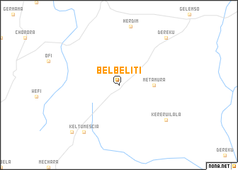 map of Belbelītī