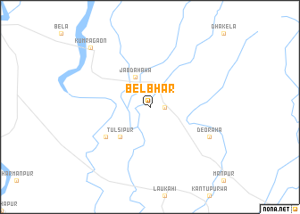 map of Belbhār