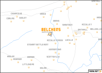 map of Belchers