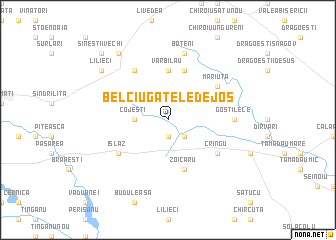 map of Belciugatele de Jos