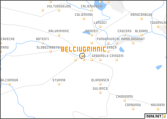 map of Belciug-Rîmnic