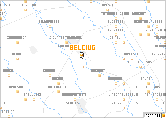 map of Belciug