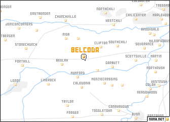 map of Belcoda
