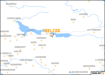 map of Belcoo