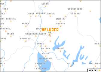 map of Beldaca