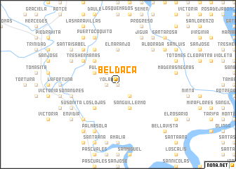 map of Beldaca
