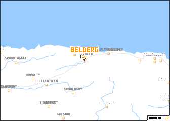 map of Belderg