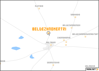 map of Bel\